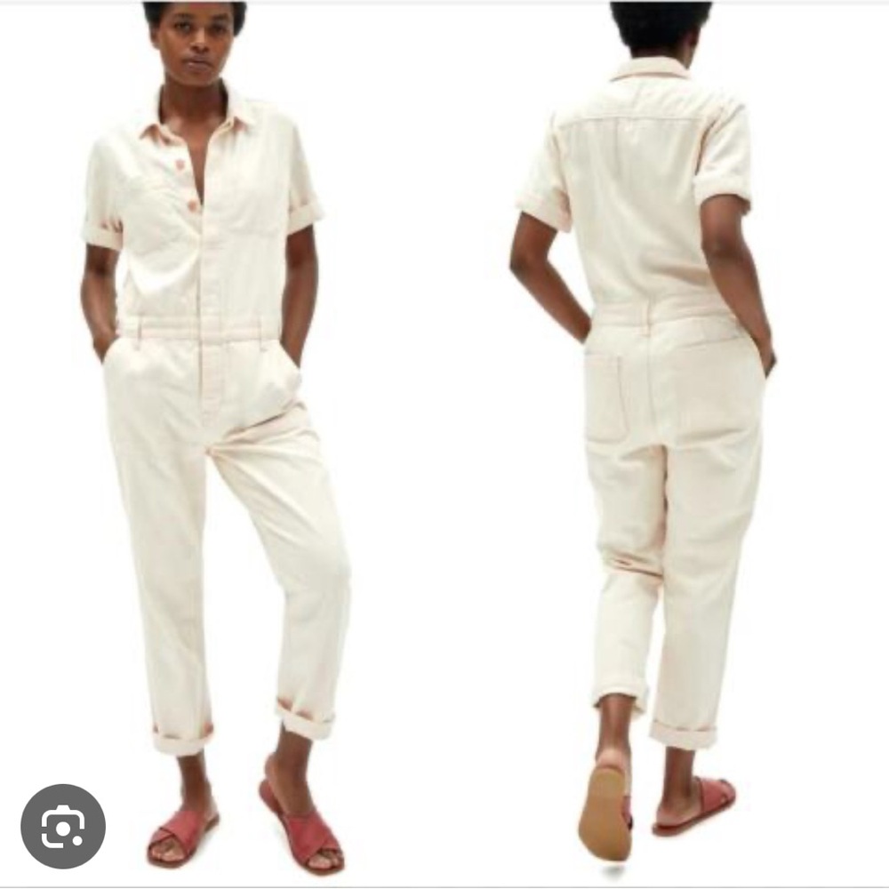 Everlane Supersoft Denim Jumpsuit